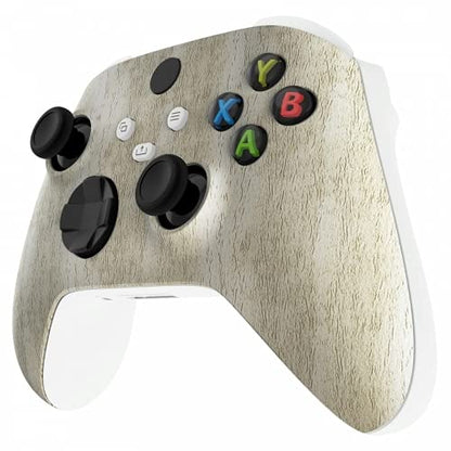 MODDEDZONE Custom Wireless UNMODDED Controller for Xbox One S/X and PC with Exclusive and Unique Designs - The Perfect Gaming Gift for Enthusiasts, Expertly Crafted in the USA - Pine Wooden Grain - color: Pine Wooden Grain