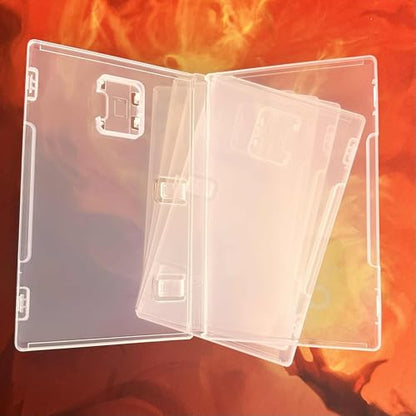 Replacement Case for Nintendo Switch and Switch 2 Games - Gaming Accessory - Replaces Clear Retail Game Case, with Clear Cover for Box Art. (Single) - size: Single
