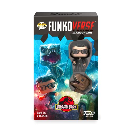 Funkoverse: Jurassic Park 101 2-Pack Board Game (Styles May Vary) - style: Jurassic Park 101 2-Pack
