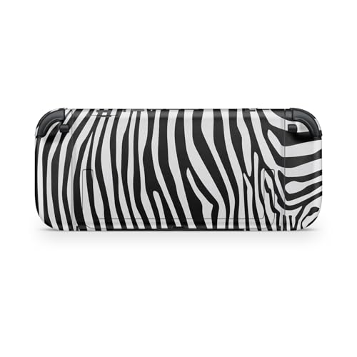 Gaming Skin Compatible with Nintendo Switch 2 Console Only - Black Zebra - Premium 3M Vinyl Protective Wrap Decal Cover - Easy to Apply | Crafted in The USA by MightySkins - color: Black Zebra, size: Switch 2 Console Skin Only, style: Matte Finish
