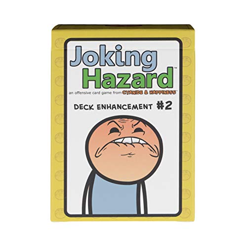 Joking Hazard Deck Enhancement #2 - Expansion Pack for Fun Party Games by Cyanide & Happiness, 100 New Hilarious Comic Cards | Perfect for Game Night | Enhancement #2 - style: Expansion Pack 2