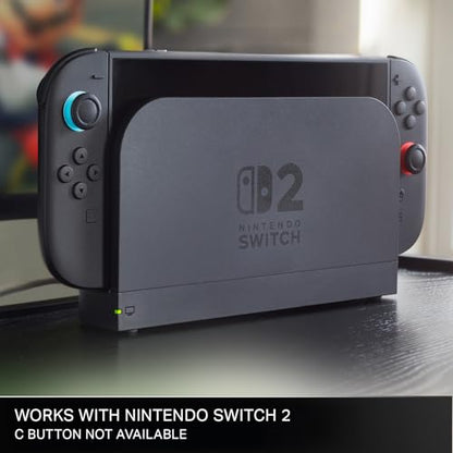 PowerA Wireless Controller for Nintendo Switch - Kirby Mouthful, Switch Lite/Switch-OLED Model, Nintendo Switch 2, AA Battery Powered (Battery Included), Bluetooth, Motion Controls, Officially Licensed - style: Kirby