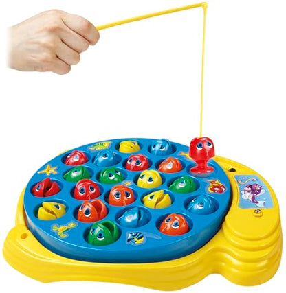 Let's Go Fishin' Game by Pressman - The Original Fast-Action Fishing Game!, 1-4 players - style: Let's Go Fishin'