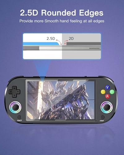 3 Pack Screen Protector for M22 Pro Retro Handheld Game Console, 9H Hardness Tempered Glass for M22 Pro Retro Handheld Game Console,Anti-Scratch, HD Clarity,Bubble Free