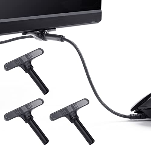 TALONGAMES Mini Bungee PC Gaming Mouse Cable Cord Management System,Super Compact Size,Get More Space,Micro Mouse Bungee Cable Holder Fixer for Esports/Office/Home (3 Bungees Pack)