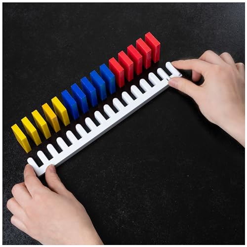 Spin Master Games H5 Domino Creations 100-Piece Classic Dominoes Set | Design, Build & Topple, Develops Motor & Coordination Skills, Make Domino Art, 100 Easy-to-Balance Tiles, 1+ Players, Ages 5+ - style: Modern