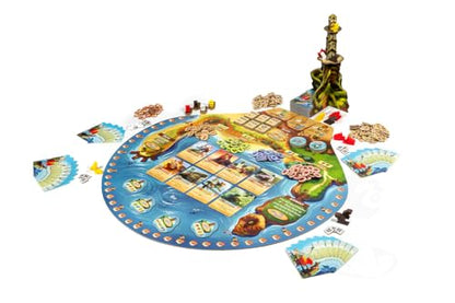 Everdell Farshore Essentials Edition | Standalone Strategy Tabletop Game with Fresh Mechanics | Explore the Northern Shores of Everdell | 2–4 Players | Age 10+ | Fantasy Tabletop Game