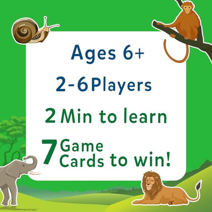 Skillmatics Guess in 10 – Animal Planet, Card Game for Kids & Families | Perfect for Boys, Girls, Kids, Teens, Adults Who Love Animals, Trivia & Travel Games, Screen-Free Fun, Gifts for Ages 6 & Up - style: 1. Animal Planet