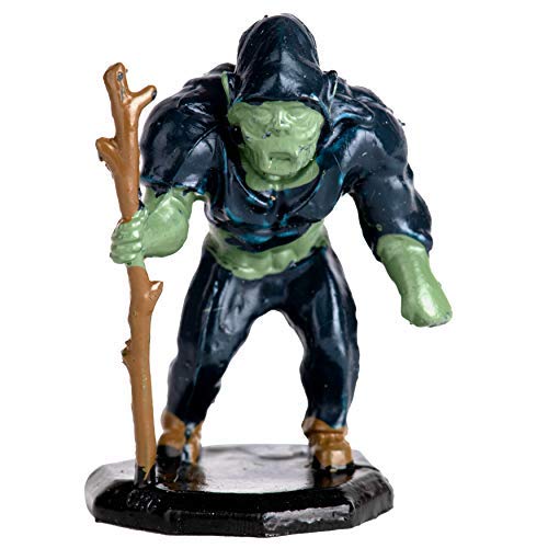 Monster Protectors 8 Fantasy Orc Mini Figures- All Unique Designs- 1" Hex-Sized Compatible with DND Dungeons and Dragons & Pathfinder and All RPG Tabletop Games