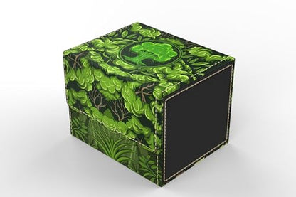 Vault- TCG/MTG 100+ Card Color Combo Deck Box (Forest) - color: Forest