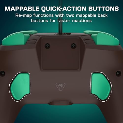 Turtle Beach Rematch Wired Controller The Legend of Zelda Nintendo Switch 2 | Nintendo Switch 2, Lite, OLED, Hall-Effect Thumbsticks, 2 Mappable Buttons, Glows-in-the-Dark, C-Button, The Legend of Zelda - color: Zelda