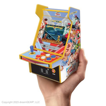 My Arcade Super Street Fighter II Micro Player Pro: Capcom Games, Classic Arcades, 2 Games in 1 - style: Street Fighter