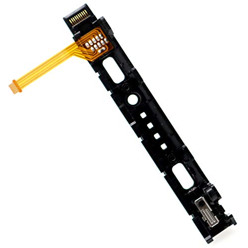 Deal4GO Left Slide Rail w/Sensor Flex Cable Slider Bracket Replacement for Switch Joy-con Controller - color: LEFT