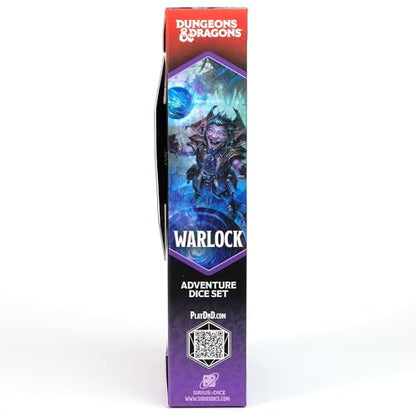 D&D Adventure Dice (Warlock Class: Red) - style: Warlock Class: Red