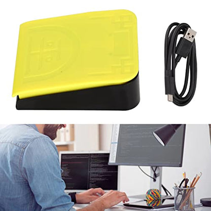 USB Single Foot Switch Control, One Key Programmable Computer Keyboard Action Pedal with 3 Connection Mode Bluetooth Foot Pedal Switch Gaming