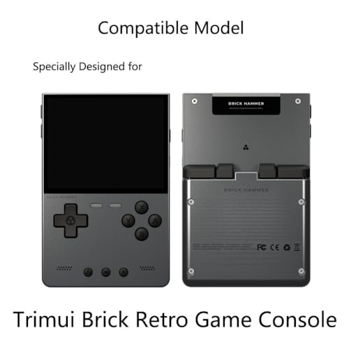 for Trimui Brick Screen Protector, [2 Pack] HD Tempered Glass Film [9H Hardness] [Anti-Scratch] Compatible for Marryoo FINGEREVO WESICH HANHIBR Ampown TRIMUI Brick Retro Handheld Game Console