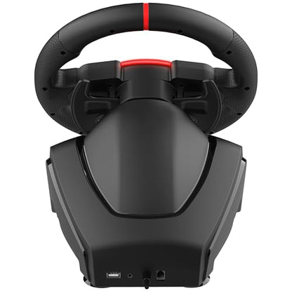 SUBSONIC Superdrive 270 GT Racing Wheel Xbox Series Switch 2/Switch PS4 PC | Steering Wheel, Dual Joysticks, Pedals, Gear Shifter for GTA 6 & Farming Simulator - Vibration, Diameter 27 cm, Rotation 270°