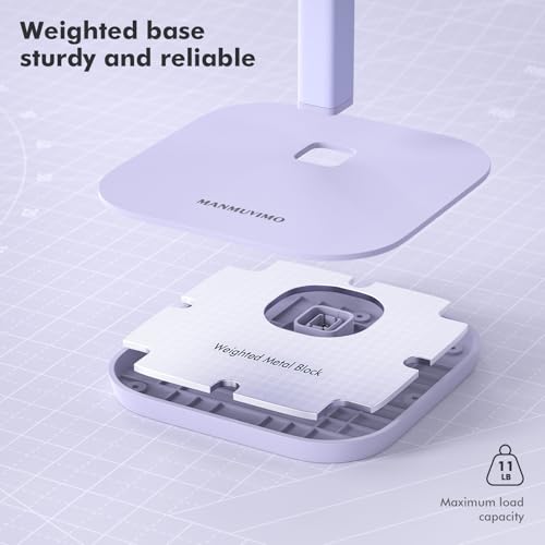 Headphone Stand, Desktop Headset Holder (Purple) Heavy Base Desk Earphone Stand Aluminum Gaming Headset Hanger Rack for AirPods Max, AirPods, AirPods Pro, Beats, Bose - color: Purple