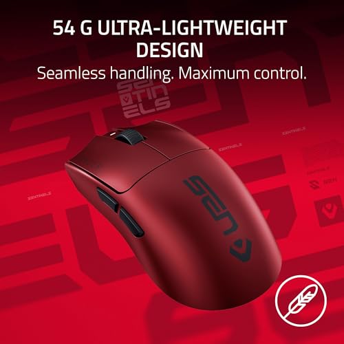 Razer Viper V3 Pro Wireless Esports Gaming Mouse: Symmetrical - 54g Lightweight - 8K Polling - 35K Optical Sensor - Gen3 Optical Switches - 8 Programmable Controls - 95 Hr Battery - Sentinels Edition - color: Sentinels Edition, style: 8000 Hz Polling
