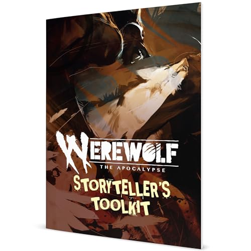 Renegade Game Studios Werewolf: The Apocalypse 5th Edition Screen & Toolkit | 4 Panel Storyteller Screen, Spirit Compendium, Reference Tables and Official RPG Adventure for Game Masters and Players
