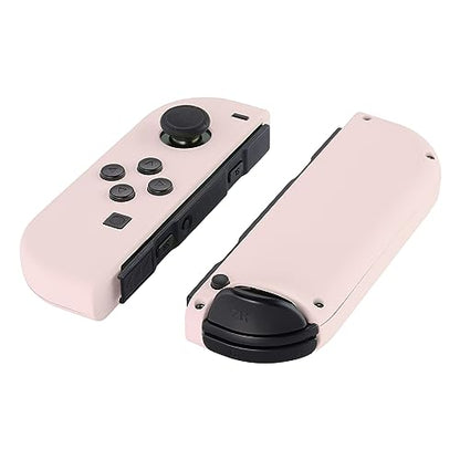 eXtremeRate DIY Replacement Shell Buttons for Nintendo Switch & Switch OLED, Cherry Blossoms Pink Housing Case with Full Set Button for Joycon Handheld Controller [Only the Shell, NOT the Joycon] - color: Cherry Blossoms Pink