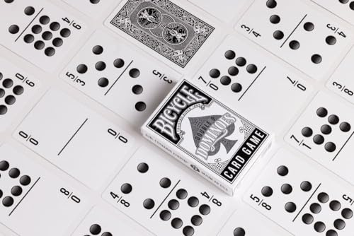 Bicycle Double 9 Dominoes Card Game Deck - A Portable, Easy to Carry Version of The Classic Game of Dominoes