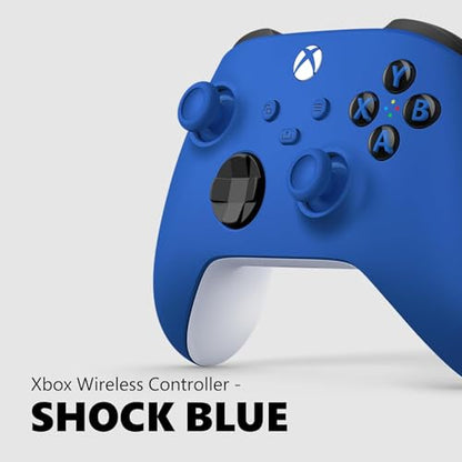 Microsoft Xbox One S Wireless Bluetooth Controller BLUE (Renewed)