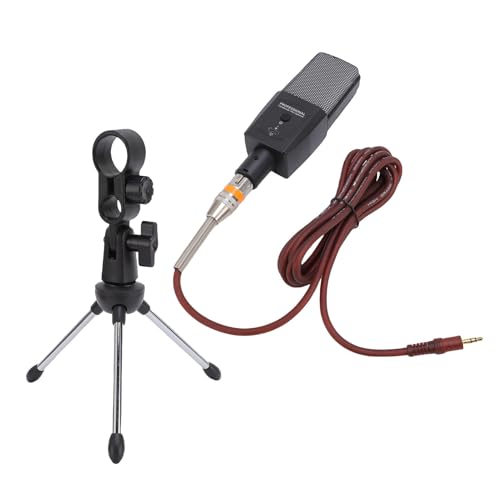 Versatile USB Computer Condenser Mic with Dynamic RGB Lighting for Live Streaming Podcast Studio Recording, Gaming Microphone with Tripod Stand
