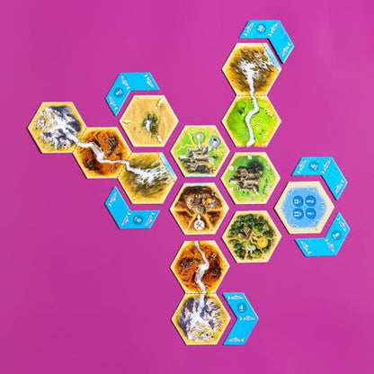 CATAN Traders & Barbarians Board Game Expansion - Customize Your Asmodee CATAN Experience, Strategy Game, Family Game for Kids and Adults, Ages 12+, 3-4 Players, 90 Minute Playtime - style: CATAN Traders & Barbarians