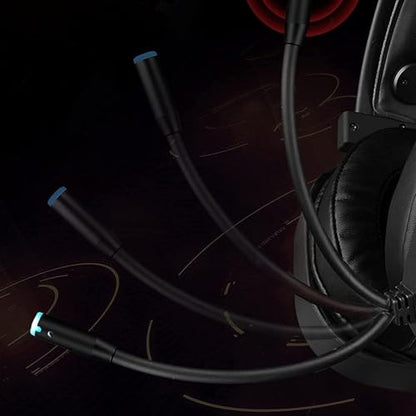 Wired Gaming Headset, Computer Headphones with Microphone/Mic Noise Cancelling, Headset with Noise Canceling Mic - Black