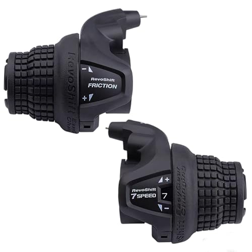 3 x 7 Speed Shifter SL-RS25 3×7 Speed Shift Lever, 21 Speed Mountain Bike Gears Bicycle Twist Grip Gear Shifter for MTB Mountain Bike (RS25-3X7 Speed Bike Shifter) - size: RS25-3X7 Speed Bike Shifter