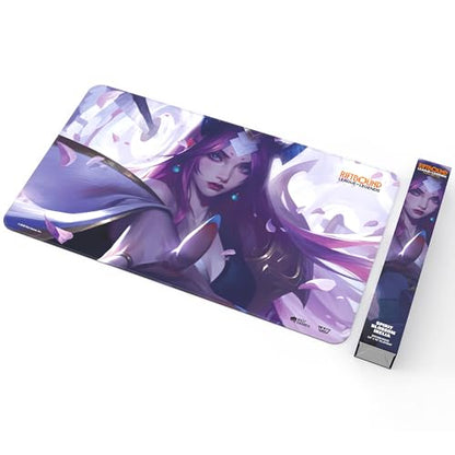 Riftbound: League of Legends - Playmat: Irelia -TCG Spiritforged Spirit Blossom, 24x14, Neoprene, Character Art, Tabletop Trading Card Game Accessory - style: Irelia