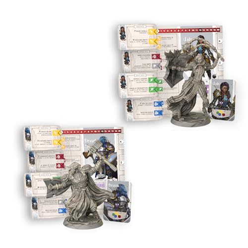 Chronicles of Drunagor: Age of Darkness – Rise of The Undead Dragon Expansion – Reprint | Cooperative dungeon crawler, Campaign gameplay, Miniatures included, Fantasy adventure, Ages 14+, Standalone game