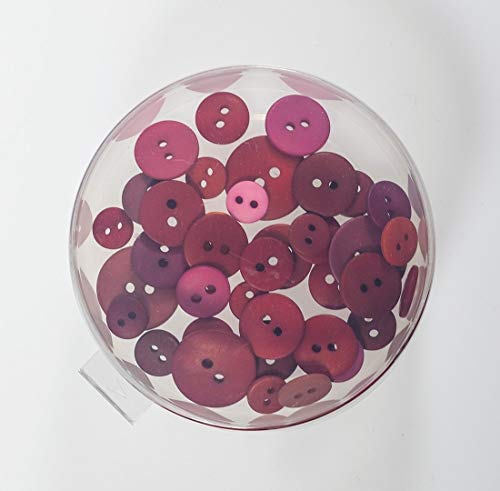 3 inch Diameter Plastic Containers w/Attached Lids-6 Pack -Great for Large Beads, Candy, Hardware, Coins