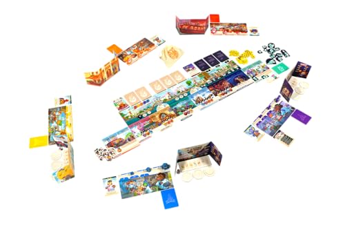 Lucky Duck Games Critter Kitchen A La Cart Expansion | Strategy Games | Chefs Compete for a Restaurant Critic | 1-7 Players, Ages 12+