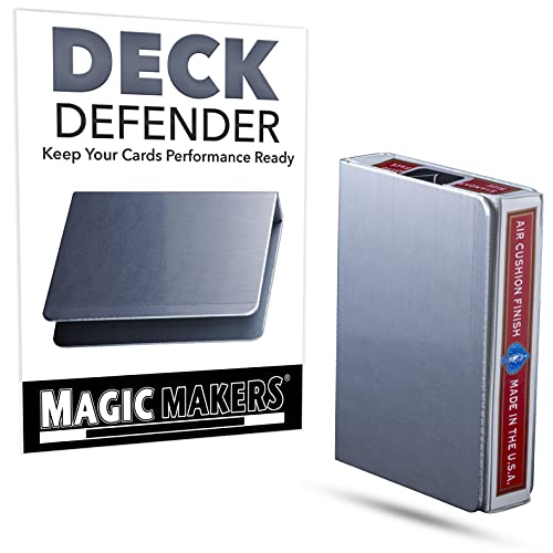 Magic Makers Deck Defender Card Case - Polished Aluminum