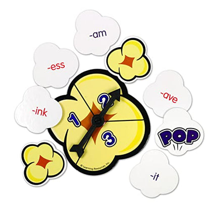 Learning Resources POP for Word Families Game, Word Families, Vocabulary and Rhyming, For 2-4 players, Ages 6+