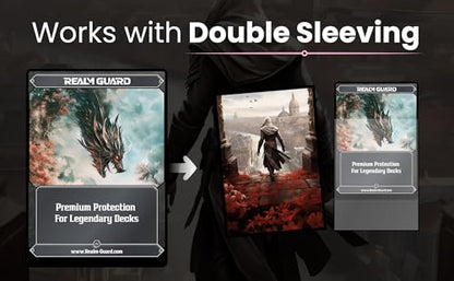 Graphene -100ct Textured Matte TCG/MTG Art Sleeves (Assassin) - style: Graphene