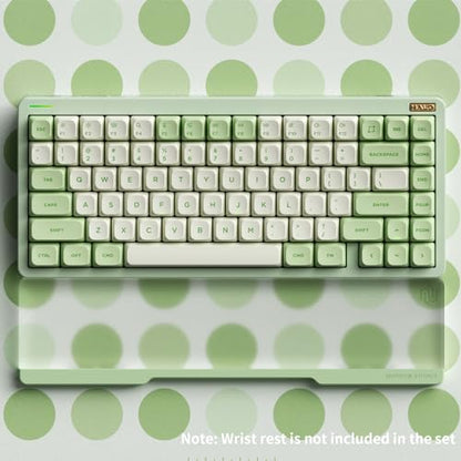 nuphy Halo75 V2 Mechancial Gaming Kyeboard,75% Wireless Hot Swappable Bluetooth Keyboard,83 Kyes RGB Backlit Keyboard,Support Bluetooth/2.4GHz/USB-C (Green, Mint (37gf)) - color: Green, size: Mint (37gf)