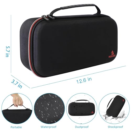 NexiGo Switch Controller Grip Carrying Case for Nintendo Switch/Switch OLED, 10 Game Card Holders, Compatible with Split Pad Pro, ZenGrip Pro, Gripcon, Joypad, Joy-Cons and Many Larger Grips