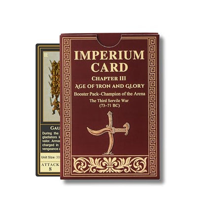 Sumeru & Seed Imperium Cards – Historical Strategy Card Expansion – Champion of the Arena Booster – Spartacus Revolt – Sandbox Battle Add-On - style: Edition II Booster Pack - Champion of the Arena