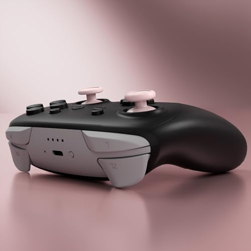 eXtremeRate Replacement 3D Joystick for Nintendo Switch 2 Pro Controller, Left Right Analog Stick Thumbsticks with Screwdriver Tools for Switch 2 Pro, Multi-Colors Options - Cherry Blossoms Pink - color: Cherry Blossoms Pink