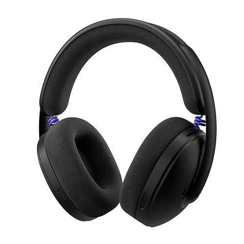 Logitech G325 Lightspeed Wireless Gaming Headset - Black | All-Day Comfort, Built-in Mic with Noise Reduction, 24-Bit Audio, 24+ Hr Battery Life, for PC, PlayStation, Switch, Mobile - color: Black
