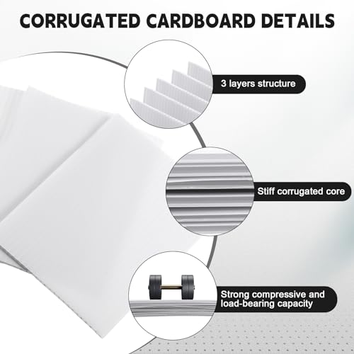 Engrowtic 302 Pcs Trading Card Shipping Protector Set Include 200 Precut Plastic Inserts Card Mailers 100 Poly Bubble Mailers Padded Envelopes and 2 Masking Tape (White,4.5 x 3.5 Inch) - color: White, size: 4.5 x 3.5 Inch