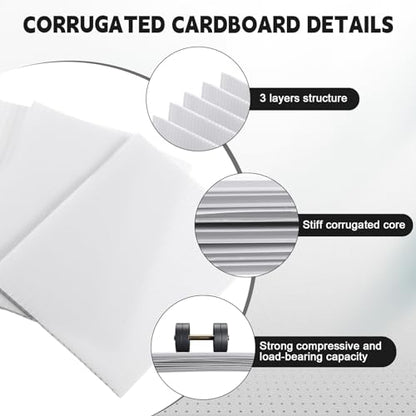 Engrowtic 302 Pcs Trading Card Shipping Protector Set Include 200 Precut Plastic Inserts Card Mailers 100 Poly Bubble Mailers Padded Envelopes and 2 Masking Tape (White,4.5 x 3.5 Inch) - color: White, size: 4.5 x 3.5 Inch