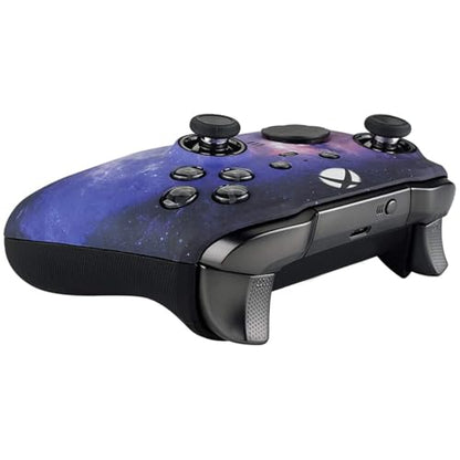 Custom Controllerzz Elite Series 2 Controller Compatible With Xbox One, Xbox Series S and Xbox Series X (Galaxy) - color: Galaxy