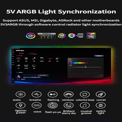 ShakingTank ARGB and PWM Hun, 9 Ports for A-RGB &PWM Case Fan Hub with Controller and SATA Power Input, Magnetic backplane Splitter 5V/3PIN Case Fan Hub Adapter PWM ARGB Fan White - style: 1to9 ARGB&PWM Fan Hub with controller white