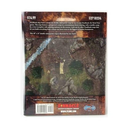 Savage Worlds RPG: Deadlands - The Weird West Map Pack 6: Prospector's Camp