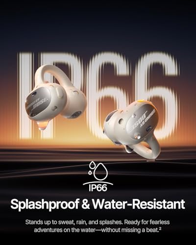 Baseus Inspire XC1 Open Ear Clip-On Earbuds, Sound by Bose, Dolby Audio, Adaptive Tunning Sound, Hybrid 2-Way Driver, Zero-Sense Air Cushion, 4-Mic Adaptive Clear Calls, IP66 Waterproof, 40H Playtime - color: Starlight Off-White