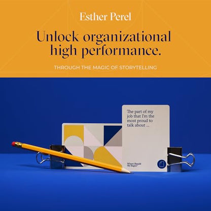 ESTHER PEREL Where Should We Begin? At Work, Backed by Culture Amp Science | Office Games & Team Building Games for Work, 100 Talking Point Cards to Build Trust & Connection, Transform Your Work Culture